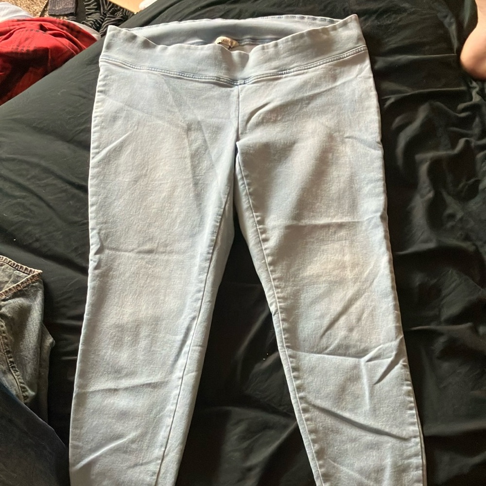 Light Blue Denim Jeggings